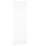 vidaXL Jaluzea pentru Fereastră cu perdele Manual Alb Aluminiu vidaXL Jaluzea pentru Fereastră cu perdele Manual Alb Aluminiu