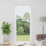 vidaXL Jaluzea pentru Fereastră cu perdele Manual Alb Aluminiu vidaXL Jaluzea pentru Fereastră cu perdele Manual Alb Aluminiu