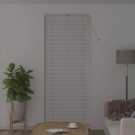vidaXL Jaluzea pentru Fereastră cu perdele Manual Alb Aluminiu vidaXL Jaluzea pentru Fereastră cu perdele Manual Alb Aluminiu