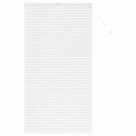 vidaXL Jaluzea pentru Fereastră cu perdele Manual Alb Aluminiu vidaXL Jaluzea pentru Fereastră cu perdele Manual Alb Aluminiu