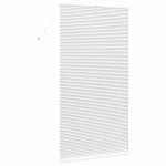 vidaXL Jaluzea pentru Fereastră cu perdele Manual Alb Aluminiu vidaXL Jaluzea pentru Fereastră cu perdele Manual Alb Aluminiu