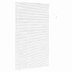 vidaXL Jaluzea pentru Fereastră cu perdele Manual Alb Aluminiu vidaXL Jaluzea pentru Fereastră cu perdele Manual Alb Aluminiu