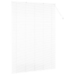 vidaXL Jaluzea pentru Fereastră cu perdele Manual Alb Aluminiu vidaXL Jaluzea pentru Fereastră cu perdele Manual Alb Aluminiu