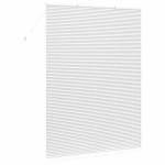 vidaXL Jaluzea pentru Fereastră cu perdele Manual Alb Aluminiu vidaXL Jaluzea pentru Fereastră cu perdele Manual Alb Aluminiu