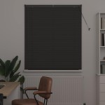 vidaXL Jaluzea pentru Fereastră cu perdele Manual Gri închis Aluminiu vidaXL Jaluzea pentru Fereastră cu perdele Manual Gri închis Aluminiu