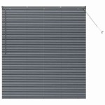 vidaXL Jaluzea pentru Fereastră cu perdele Manual Gri închis Aluminiu vidaXL Jaluzea pentru Fereastră cu perdele Manual Gri închis Aluminiu