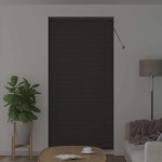 vidaXL Jaluzea pentru Fereastră cu perdele Manual Gri închis Aluminiu vidaXL Jaluzea pentru Fereastră cu perdele Manual Gri închis Aluminiu