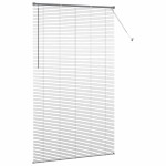 vidaXL Jaluzea pentru Fereastră cu perdele Manual Gri închis Aluminiu vidaXL Jaluzea pentru Fereastră cu perdele Manual Gri închis Aluminiu