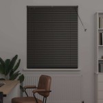 vidaXL Jaluzea pentru Fereastră cu perdele Manual Negru Aluminiu vidaXL Jaluzea pentru Fereastră cu perdele Manual Negru Aluminiu