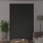 vidaXL Jaluzea pentru Fereastră cu perdele Manual Negru Aluminiu
