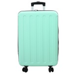 vidaXL Valiză cu blocare Verde mentă 43 x 27 x 66 cm Plastic ABS