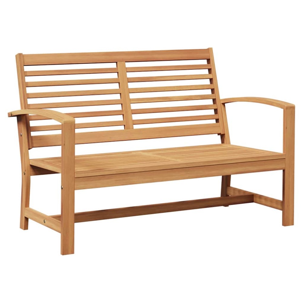 vidaXL Bancă de grădină Maro 110 x 64 x 76.5 cm Lemn masiv de tec