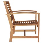 vidaXL Scaune de grădină 2 pcs natural 60 x 65 x 76.5 cm vidaXL Scaune de grădină 2 pcs natural 60 x 65 x 76.5 cm