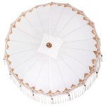 vidaXL Umbrelă de soare Manual Crem x 250 cm Bumbac și lemn masiv vidaXL Umbrelă de soare Manual Crem x 250 cm Bumbac și lemn masiv