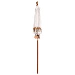 vidaXL Parasol Balinez Crem (180-190) x 260 cm Bumbac și lemn masiv vidaXL Parasol Balinez Crem (180-190) x 260 cm Bumbac și lemn masiv
