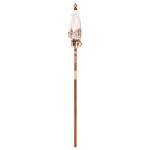 vidaXL Parasol Balinez Crem (90-100) x 260 cm Bumbac și lemn masiv vidaXL Parasol Balinez Crem (90-100) x 260 cm Bumbac și lemn masiv