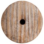vidaXL Bază pentru umbrelă Altele alb spălat Ø34 x 40 cm Lemn masiv vidaXL Bază pentru umbrelă Altele alb spălat Ø34 x 40 cm Lemn masiv