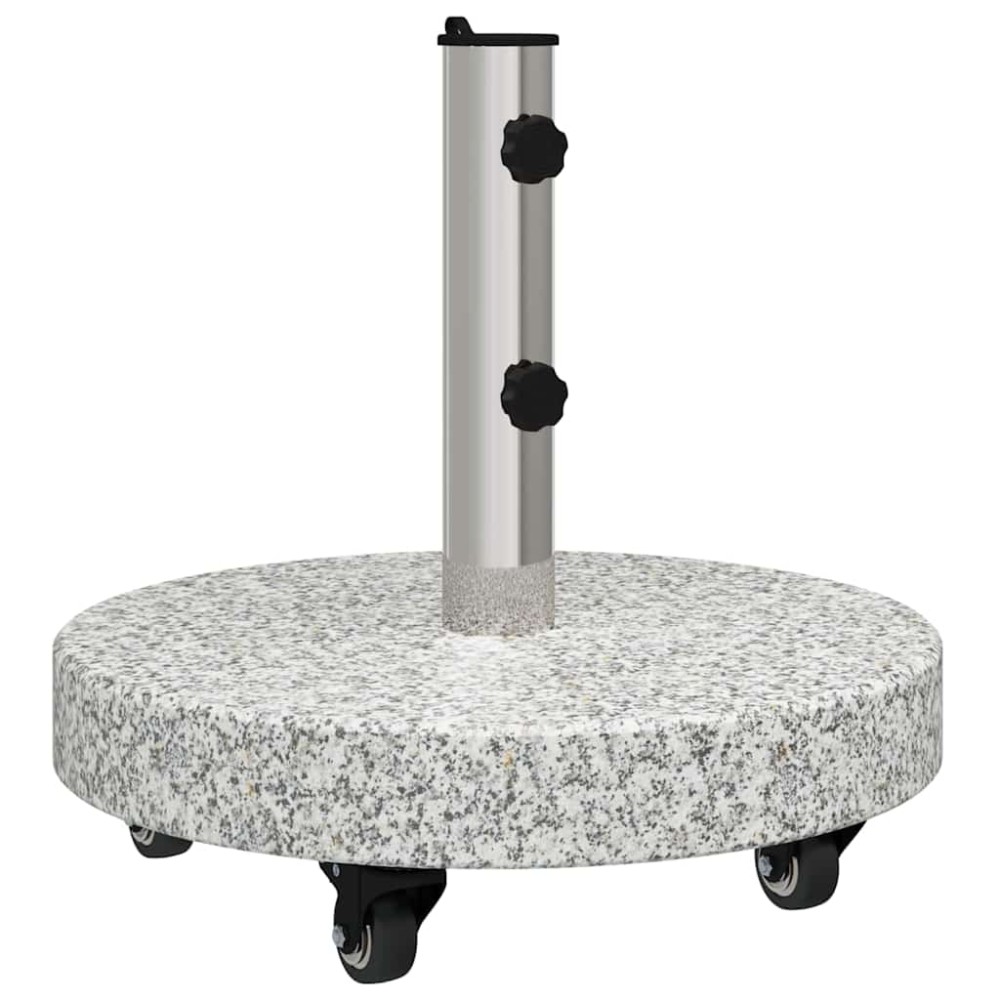 vidaXL Bază pentru umbrelă Ajustabil Gri 45 x 45 x 42.5 cm
