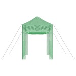 vidaXL Seră cu acoperiș Manual Verde 200 x 200 x 300 cm Oțel vidaXL Seră cu acoperiș Manual Verde 200 x 200 x 300 cm Oțel