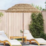vidaXL Parasol de Grădină natural 160 x 160 x 196 cm
