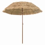 vidaXL Parasol de Grădină natural 205 x 205 x 210 cm