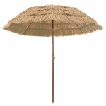 vidaXL Parasol de Grădină natural 255 x 255 x 255 cm
