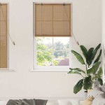 vidaXL Jaluzele și Rulouri pentru Fereastră Maro deschis 90 x 160 cm
