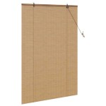 vidaXL Jaluzele și Rulouri pentru Fereastră Maro deschis 110 x 160 cm vidaXL Jaluzele și Rulouri pentru Fereastră Maro deschis 110 x 160 cm