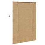 vidaXL Jaluzele și Rulouri pentru Fereastră Maro deschis 120 x 160 cm vidaXL Jaluzele și Rulouri pentru Fereastră Maro deschis 120 x 160 cm