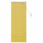vidaXL Jaluzele și Rulouri pentru Fereastră Galben 60 x 160 cm Bambus vidaXL Jaluzele și Rulouri pentru Fereastră Galben 60 x 160 cm Bambus