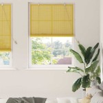 vidaXL Jaluzele și Rulouri pentru Fereastră Galben 120 x 220 cm Bambus vidaXL Jaluzele și Rulouri pentru Fereastră Galben 120 x 220 cm Bambus