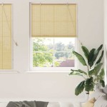 vidaXL Jaluzele și Rulouri pentru Fereastră natural 120 x 160 cm