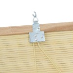 vidaXL Jaluzele și Rulouri pentru Fereastră natural 140 x 160 cm