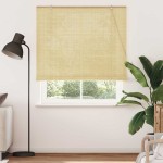 vidaXL Jaluzele și Rulouri pentru Fereastră natural 140 x 220 cm