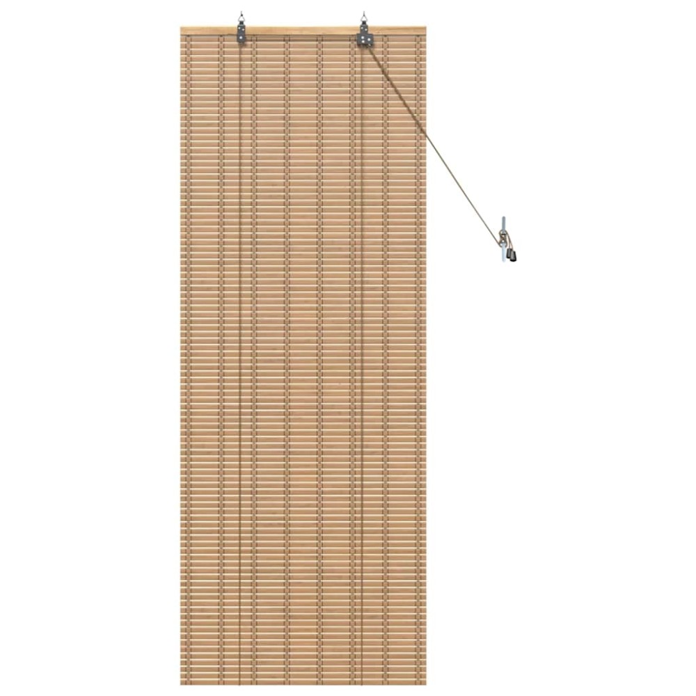 vidaXL Jaluzele și Rulouri pentru Fereastră Maro deschis 60 x 160 cm