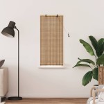 vidaXL Jaluzele și Rulouri pentru Fereastră Maro deschis 60 x 160 cm vidaXL Jaluzele și Rulouri pentru Fereastră Maro deschis 60 x 160 cm