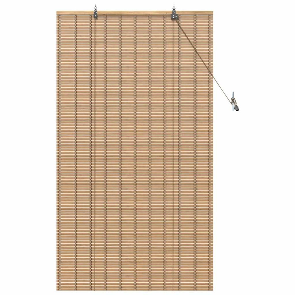 vidaXL Jaluzele și Rulouri pentru Fereastră Maro deschis 90 x 160 cm