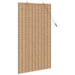 vidaXL Jaluzele și Rulouri pentru Fereastră Maro deschis 100 x 160 cm vidaXL Jaluzele și Rulouri pentru Fereastră Maro deschis 100 x 160 cm