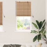 vidaXL Jaluzele și Rulouri pentru Fereastră Maro deschis 100 x 220 cm vidaXL Jaluzele și Rulouri pentru Fereastră Maro deschis 100 x 220 cm
