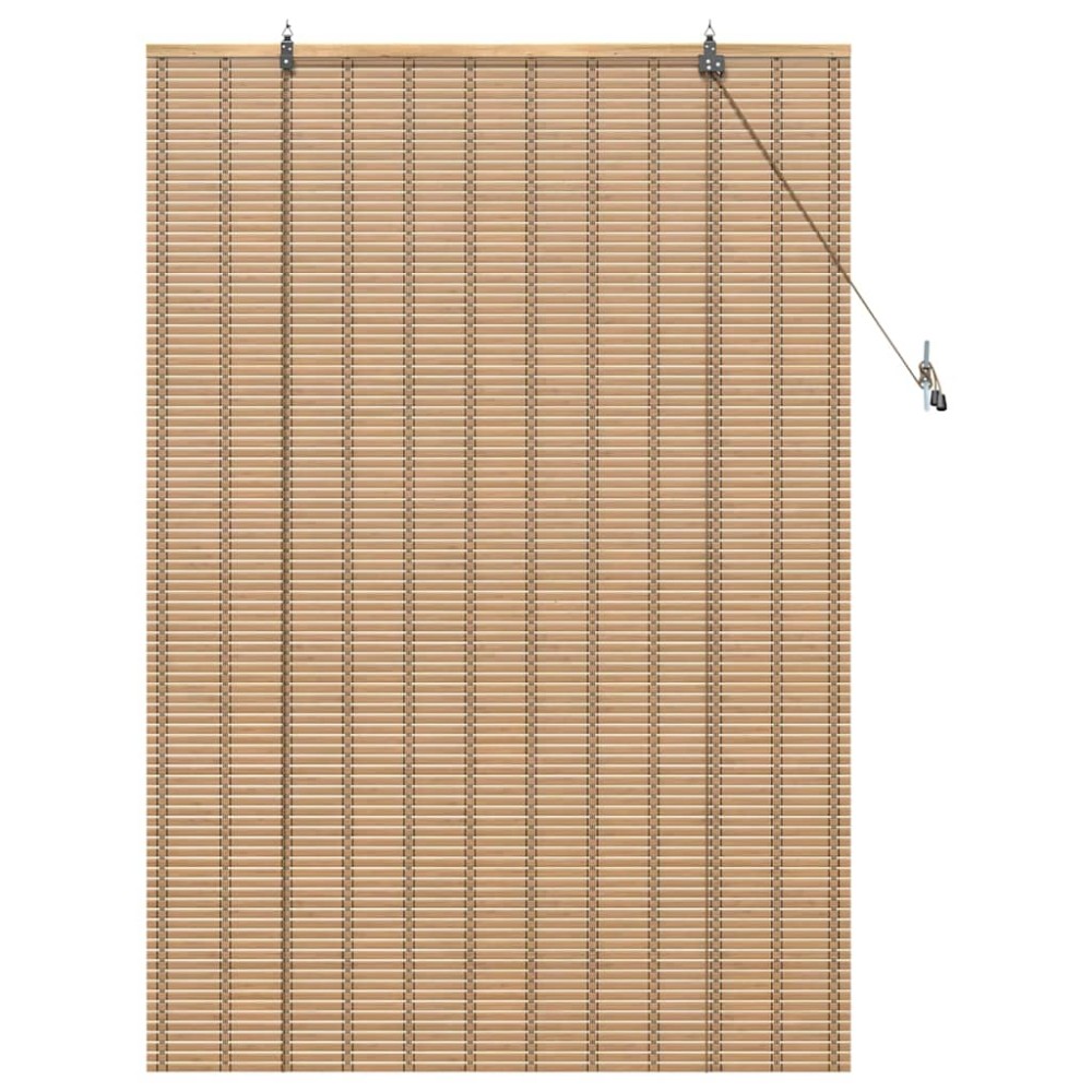 vidaXL Jaluzele și Rulouri pentru Fereastră Maro deschis 110 x 160 cm