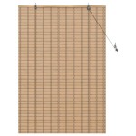 vidaXL Jaluzele și Rulouri pentru Fereastră Maro deschis 120 x 160 cm vidaXL Jaluzele și Rulouri pentru Fereastră Maro deschis 120 x 160 cm