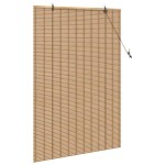vidaXL Jaluzele și Rulouri pentru Fereastră Maro deschis 120 x 160 cm vidaXL Jaluzele și Rulouri pentru Fereastră Maro deschis 120 x 160 cm