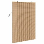 vidaXL Jaluzele și Rulouri pentru Fereastră Maro deschis 120 x 160 cm vidaXL Jaluzele și Rulouri pentru Fereastră Maro deschis 120 x 160 cm