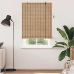 vidaXL Jaluzele și Rulouri pentru Fereastră Maro deschis 120 x 220 cm vidaXL Jaluzele și Rulouri pentru Fereastră Maro deschis 120 x 220 cm