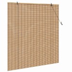 vidaXL Jaluzele și Rulouri pentru Fereastră Maro deschis 140 x 160 cm vidaXL Jaluzele și Rulouri pentru Fereastră Maro deschis 140 x 160 cm