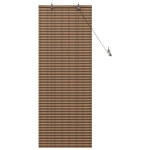 vidaXL Jaluzele și Rulouri pentru Fereastră Maro 60 x 160 cm Bambus vidaXL Jaluzele și Rulouri pentru Fereastră Maro 60 x 160 cm Bambus