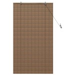 vidaXL Jaluzea pentru Fereastră cu perdele Maro 100 x 160 cm Bambus vidaXL Jaluzea pentru Fereastră cu perdele Maro 100 x 160 cm Bambus