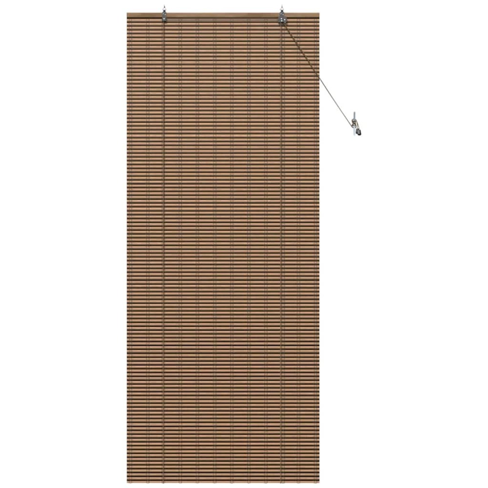 vidaXL Jaluzea pentru Fereastră cu perdele Maro 100 x 220 cm Bambus