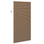 vidaXL Jaluzea pentru Fereastră cu perdele Maro 110 x 220 cm Bambus