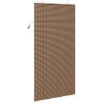 vidaXL Jaluzea pentru Fereastră cu perdele Maro 110 x 220 cm Bambus